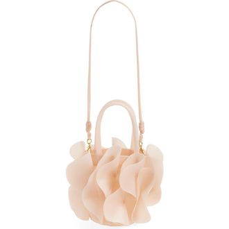 Farm Rio Jelly Flower Bag in Blush at Nordstrom