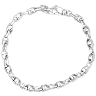 Pompeii3 Mens Link 14k Gold (16gram) or Platinum (26gram) 5mm Bracelet 8.5