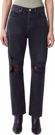 A Gold E 90S Loose Fit Jeans In Black