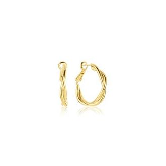 Set & Stones Lainey Twisted Hoops in Gold at Nordstrom