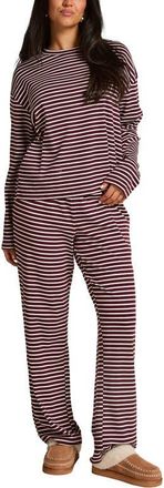 Hunkem&ouml;ller Pyjamaset Cotton Jersey in Red at Nordstrom, Size X-Small