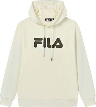 Fila Classic Logo Hoodie White Black F51U238298F-IV