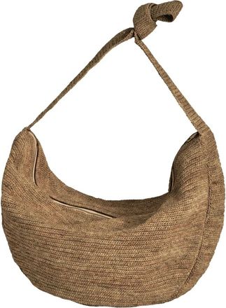 Ibeliv Dark Tea Schoudertas - Dames - Schoudertassen - Beige - ONE Size - Katoen - Tassen