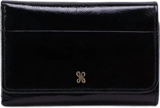 Hobo Womens Jill Trifold Wallet In Black