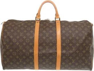 Louis Vuitton Brown Monogram Monogram Boston Bag (Pre-Owned)
