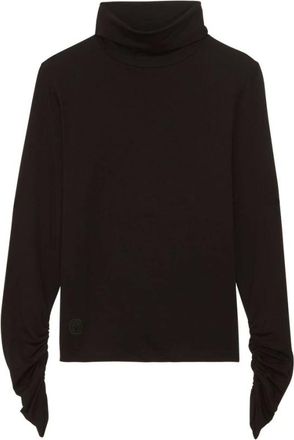 Ines De La Fressange Mireille Turtleneck Top - - Blouses & Shirts - Donna - Nero - XL