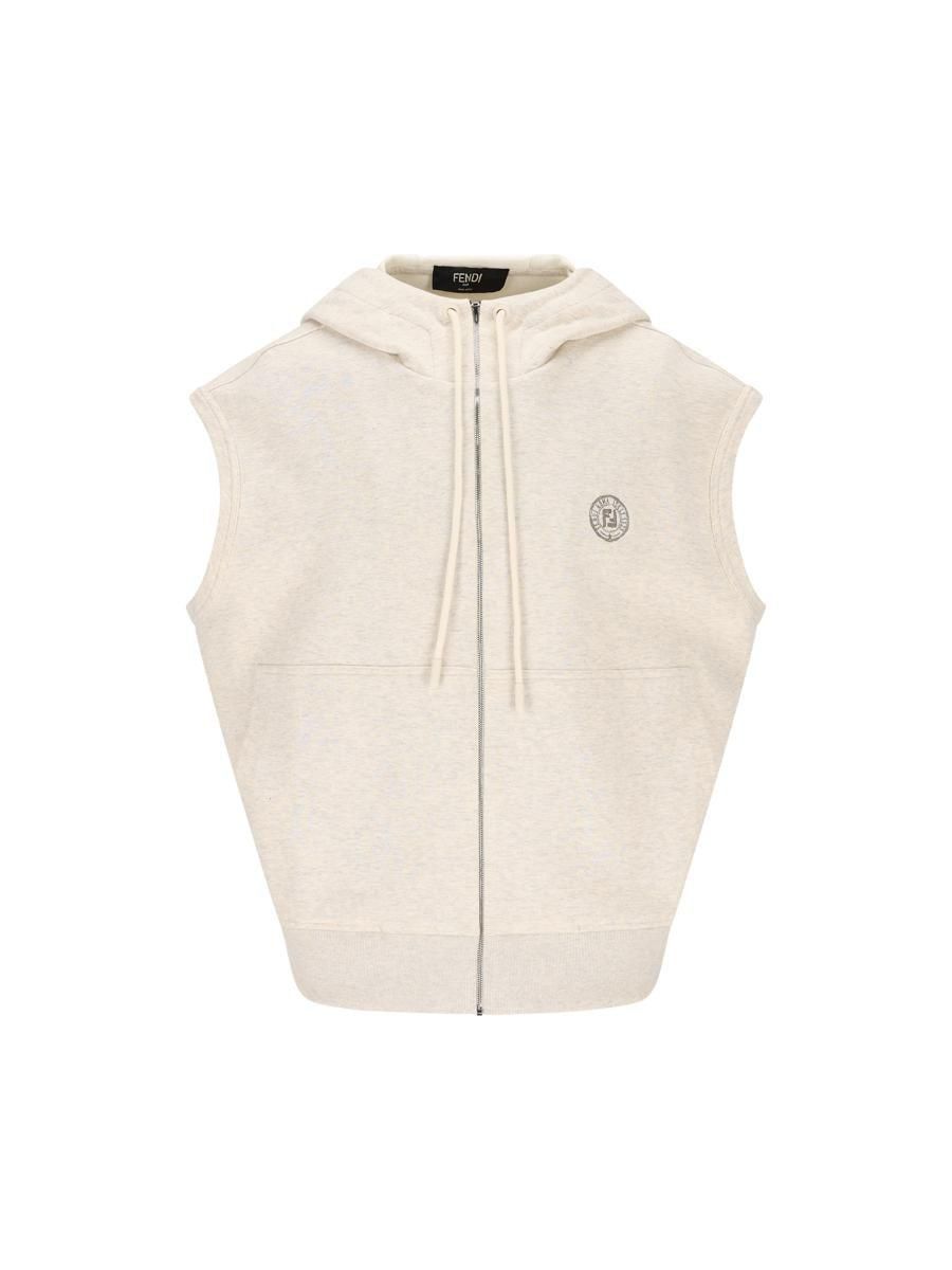 【送料&関税込】Fendi Ivory Wool Vest Fendi Ivory Wool Vest | italist
