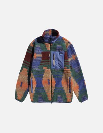 Penfield Mens Penfield Lead Gray Forefounders Mattawa Fleece Jacket - Blue - Size: 38/Regular