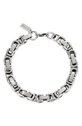 Ed Hardy Mens Interlinked Bracelet in Silver at Nordstrom Rack