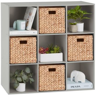 Best Choice Products 9-Cube Storage Organizer, 11in Shelf Opening, Bookcase w/ 3 Removable Back Panels