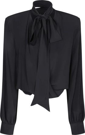 Federica Tosi Blouses - Dames - Blouses - Zwart - M - Overhemden