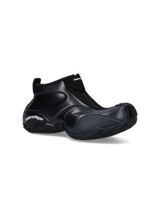 Balenciaga Mens Sneakers Black Polyester