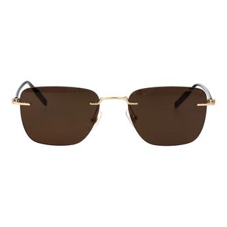 Montblanc Sunglasses, male, Yellow, Size: 54 MM Mb0470S Sunglasses