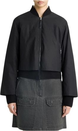 Parajumpers Andreja Padded Bomber - Dames - Bomber jackets - Zwart - XS - Katoen - Jassen