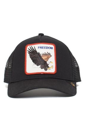 Goorin Brothers The Freedom Eagle Trucker Hat in Black at Nordstrom