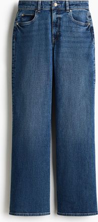 H&M Wide High Jeans - Blue