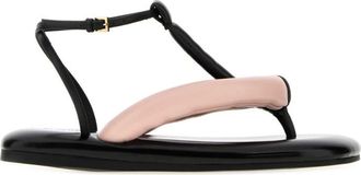 Givenchy Black Color Block Sandals