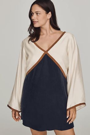 SANCIA Alba Long-Sleeve Mini Dress