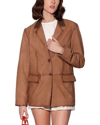 Walter Baker Ray Leather Blazer