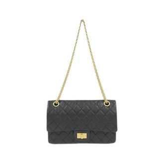 Chanel Pre-owned Calf Shoulder Bag - Dames - Pre-owned - Zwart - Maat: ONE Size Leer