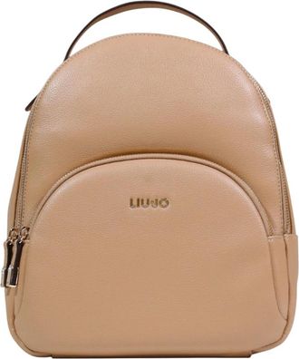 Liu Jo Manhattan M Rugzak - Dames - Rugzakken - Bruin - ONE Size - Tassen