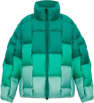 RAXXY Rectangle Jacket - Dames - Gewatteerde jassen - Groen - M - Leer - Jassen
