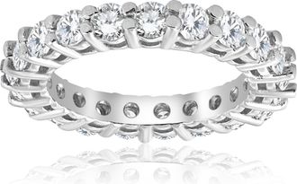 Pompeii3 2 3/8ct Diamond Eternity Ring 14k White Gold
