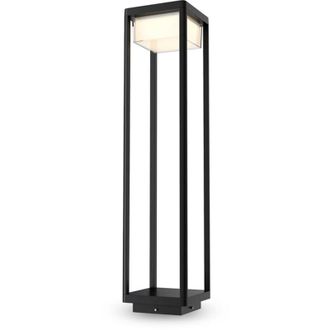 Maytoni Lampada Da Terra Moderna Da Esterno Alluminio Nero Luce 10W Ip65