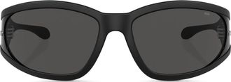Diesel Rectangular sunglasses in acetate - Sunglasses - Unisex - Black