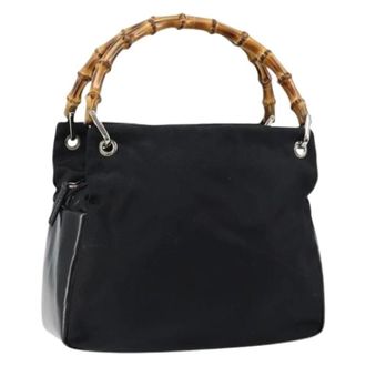 Gucci Pre-owned Handbags, female, Black, Size: ONE SIZE Pre-owned Vintage Handbag