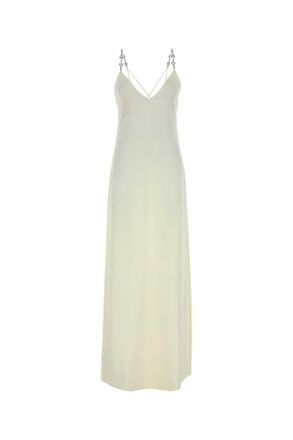 Gucci Ivory Satin Long Dress
