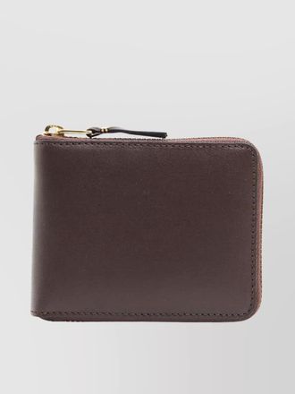 Comme Des Gar&ccedil;ons leather zip wallet