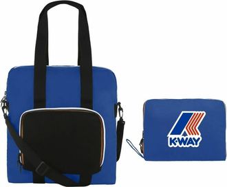 K-Way K-Way, Laptop Bags & Cases, female, Blue, Size: ONE SIZE Packable Bauletto Shoulder Bag