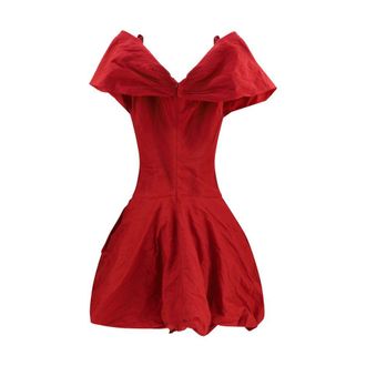 Magda Butrym Womens Multicolor Cotton Cocktail Dress
