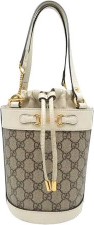 Gucci Bolso Pre-owned tipo cubo - Pre-owned - Mujer - Blanco - ONE SIZE