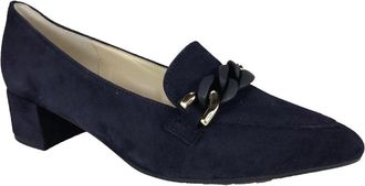 Gabor 31441 16 Loafers - Dames - Loafers - Blauw - 37 EU - Leer - Schoenen