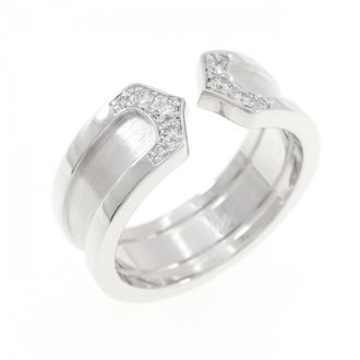 Cartier C2 White Gold (18K) Band Ring (Pre-Owned)