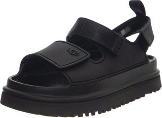 UGG Platte sandalen - Dames - Sandalen - Zwart - 46 EU - Schoenen