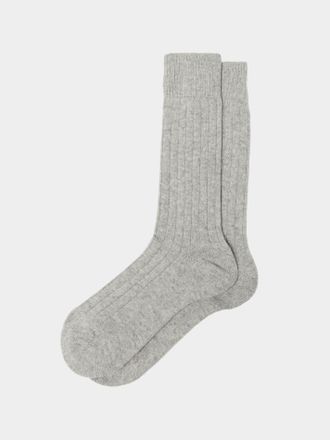 Maria La Rosa Womens Mens One Cashmere Mid-Calf Socks One Size