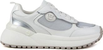 Pinko Womens Sneakers Light Grey Footwear - Sports