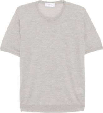 Lardini T-shirt in lana - Grigio