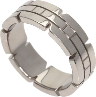 Cartier White Gold (18K) Band Ring (Pre-Owned)