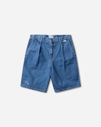 Wtaps Men s Blues Straight Shorts Indigo