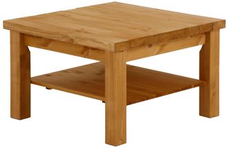 HOME AFFAIRE Couchtisch »Antique« aus massiver Kiefer, FSC zertifiziert, Breite 77 cm