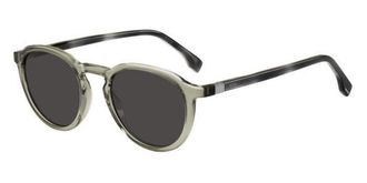 BOSS Boss 1491/S XGW/IR Mens Sunglasses Green Size 51