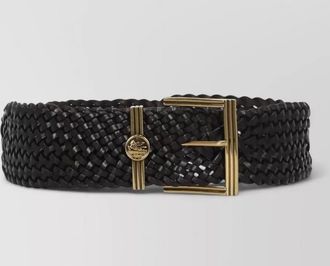 Etro braided leather belt