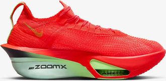Nike Mens Air Zoom Alphafly Next% 3 Road Racing Shoes In Bright Crimson/lime Blast/mint Foam/cave Purple