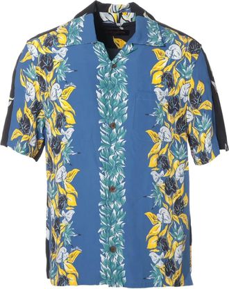 Louis Vuitton Camicia Aloha a fiori 2010-2020 - Blu