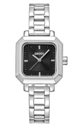 DKNY L 124 Champ Bracelet Watch in Black at Nordstrom