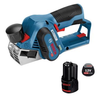 Bosch Cepillo A Bater&iacute;a Bosch Gho 12v-20 / 1x Bater&iacute;a De 2,0 Ah